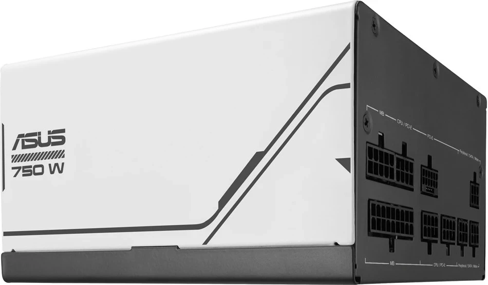 Napajalnik ASUS Prime AP-750G, 750 W, ATX, črn, bel