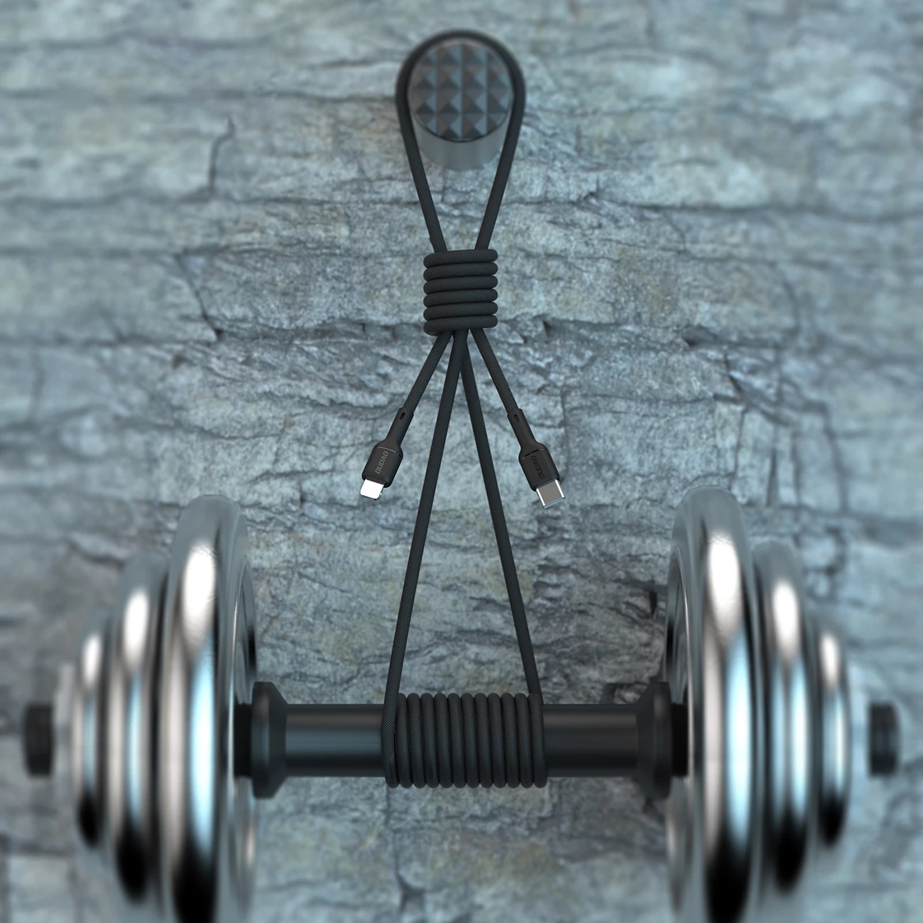 Kabel USB-C na USB-C Dudao L9C Max, 1,2 m, 240 W, črn