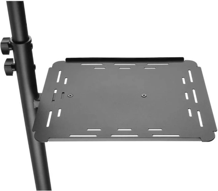 Mobilna miza za projektor Techly 362145, kovinska, črna