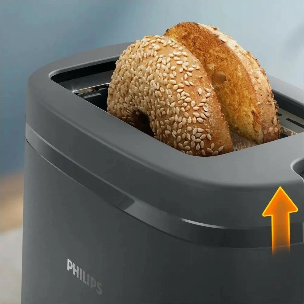 Toster Philips HD2510/90, 2 rezini, siv