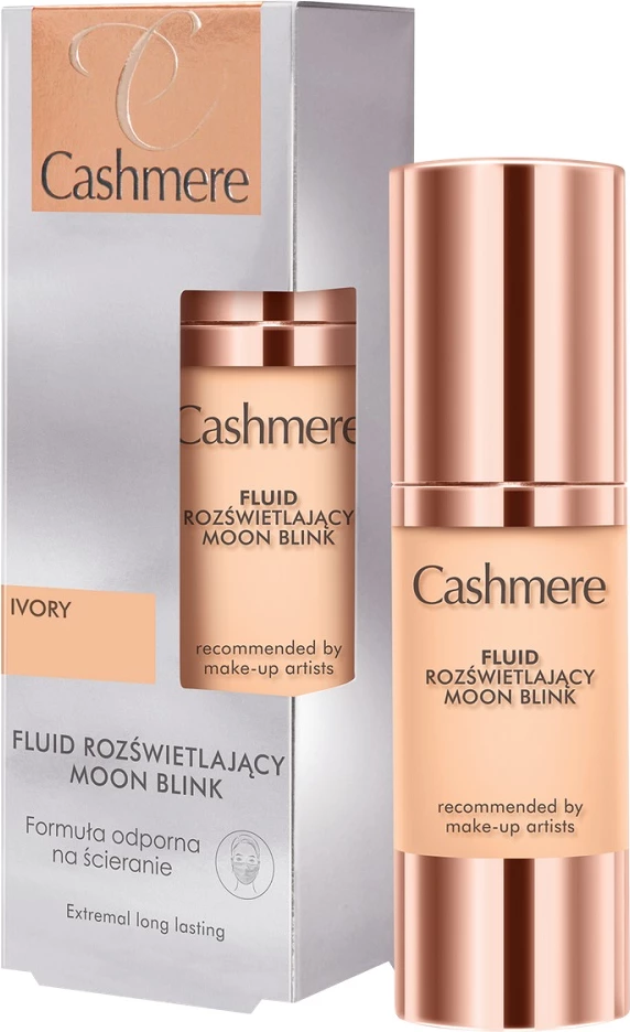 Razsvetljujoča tekoča podlaga Cashmere Illuminated Make-Up Illuminating Fluid Ivory 30ml