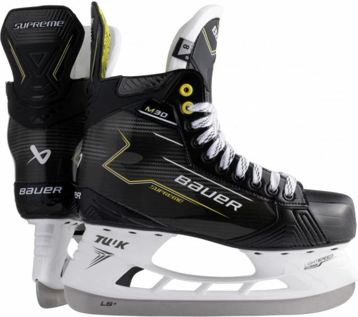 Hokejske drsalke Bauer Supreme M30 Sr, črne, moške