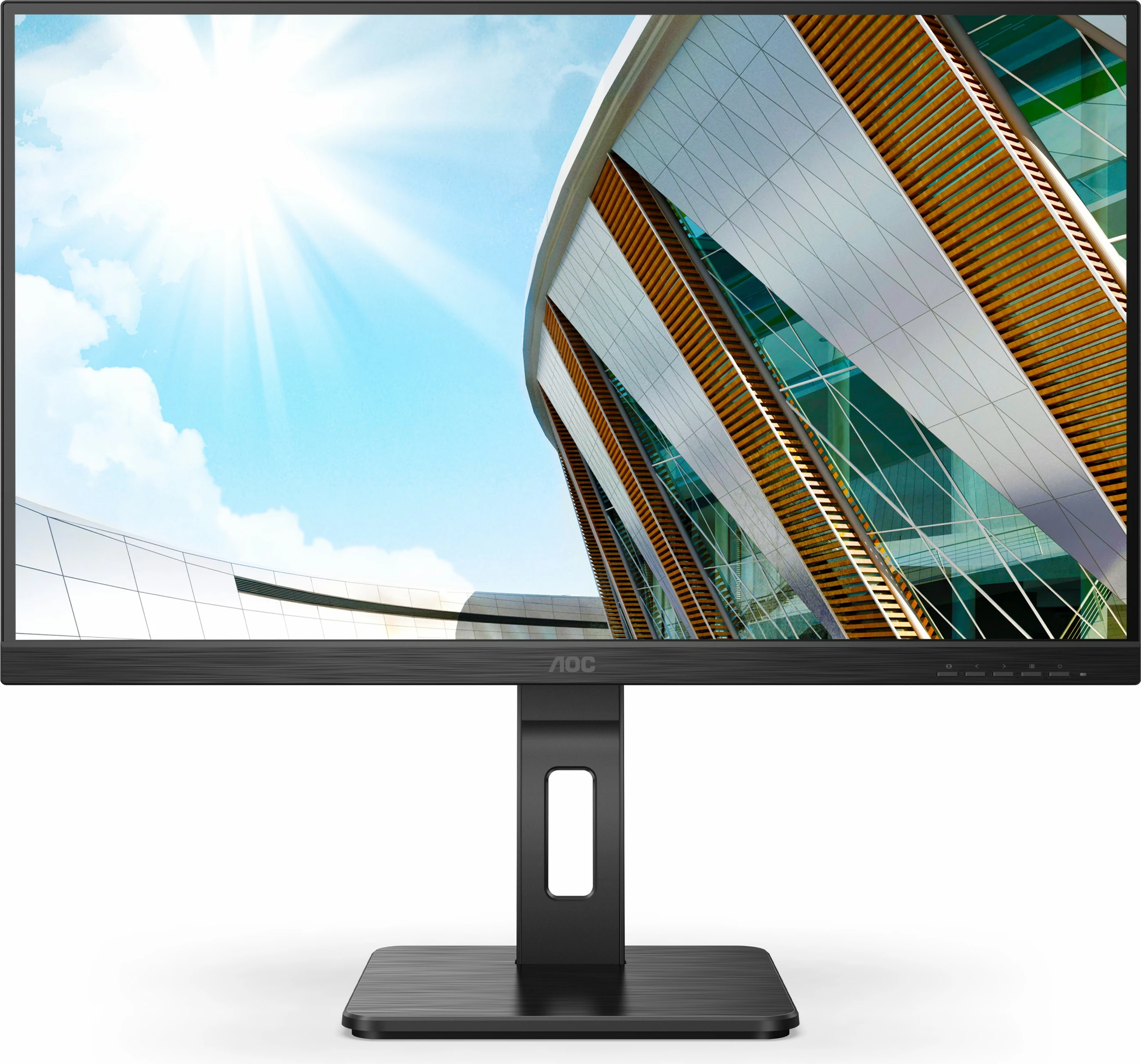 27" 4K Ultra HD LED monitor AOC U27P2CA, črn