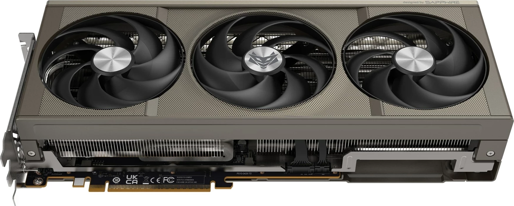 Grafična kartica NITRO+ Radeon RX 9070, 16 GB GDDR6, Sapphire, siva