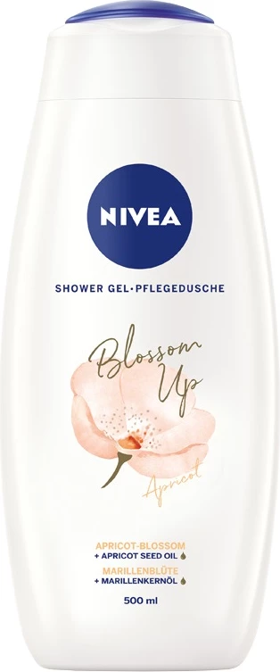 Gel za prhanje za ženske Nivea Blossom Up Nourishing Cvetovi češnje, 500 ml