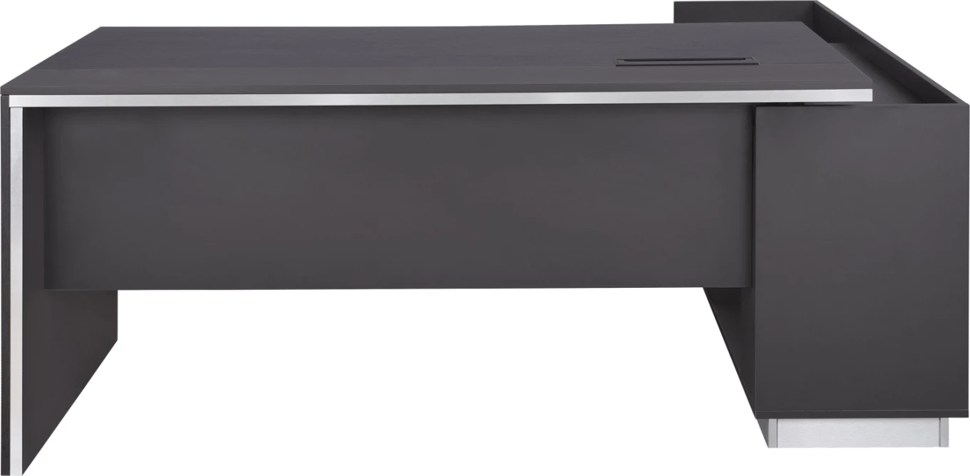 Kotna profesionalna pisalna miza, leva, rožnata, FH2112L, 200x160x76 cm