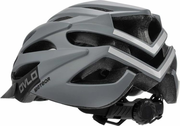 Čelada za moške in ženske Meteor OVLO, siva