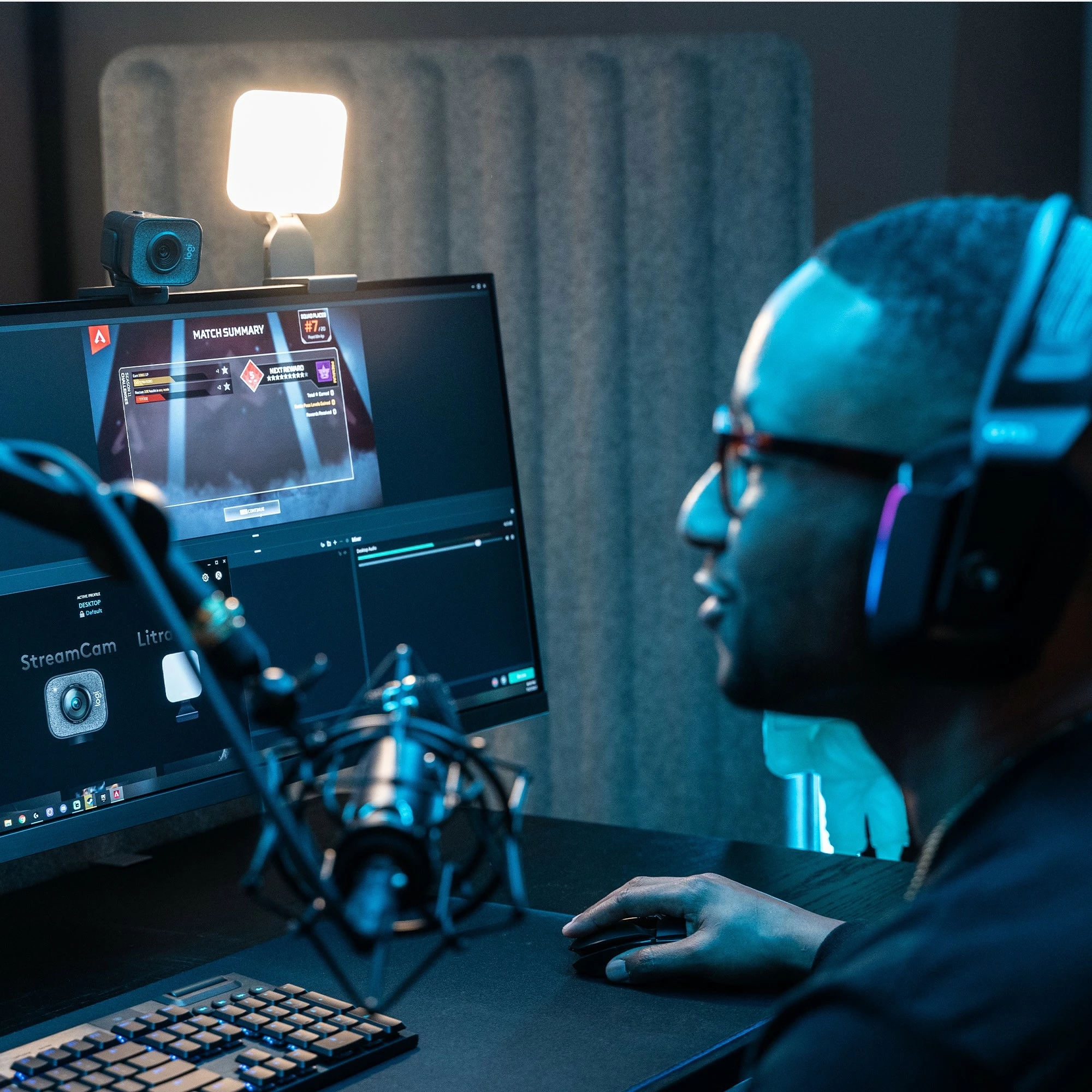 Webkamera StreamCam Logitech, Full HD 1080p, 60 fps, USB-C, grafit