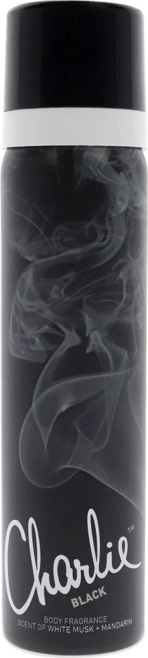 Dezodorant v spreju za ženske Charlie Black Revlon 75 ml