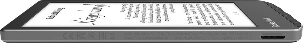 E-bralnik PocketBook Verse (629), siv