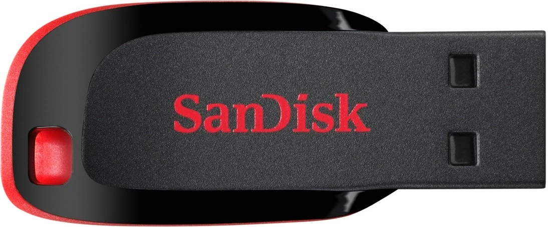 USB 32 GB, črno-rdeč SanDisk Cruzer Blade