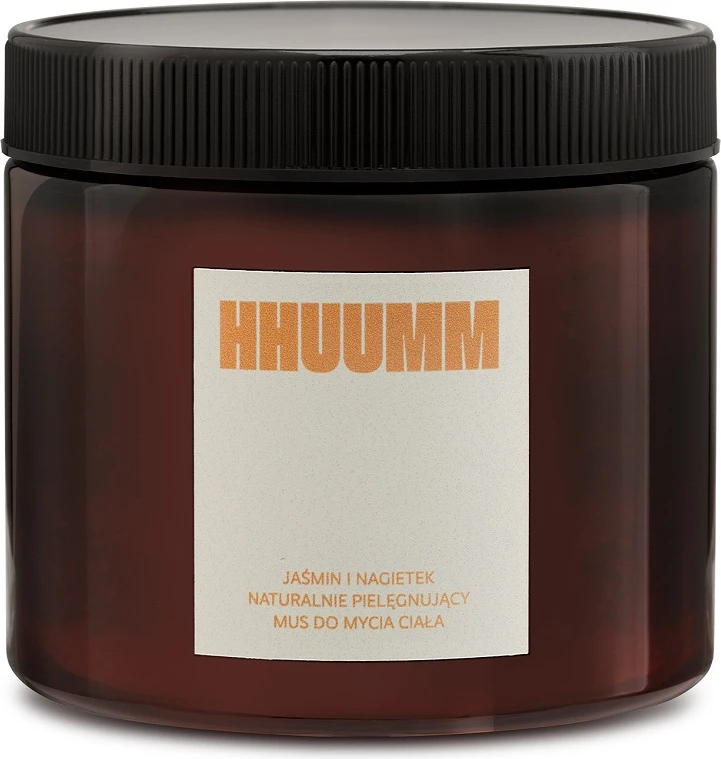 Pena za telo HHUUMM Naturally Nourishing z jasminom in ognjičem, 200 ml