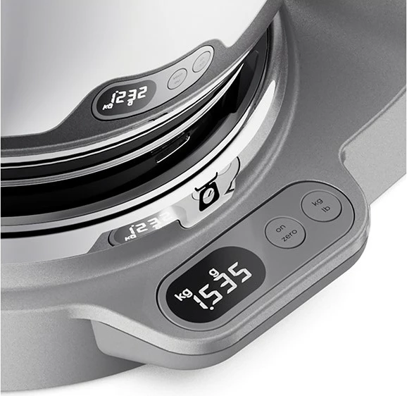 Planetarni mešalnik Titanium Chef Baker XL, Kenwood, 1200 W, inox, srebrn