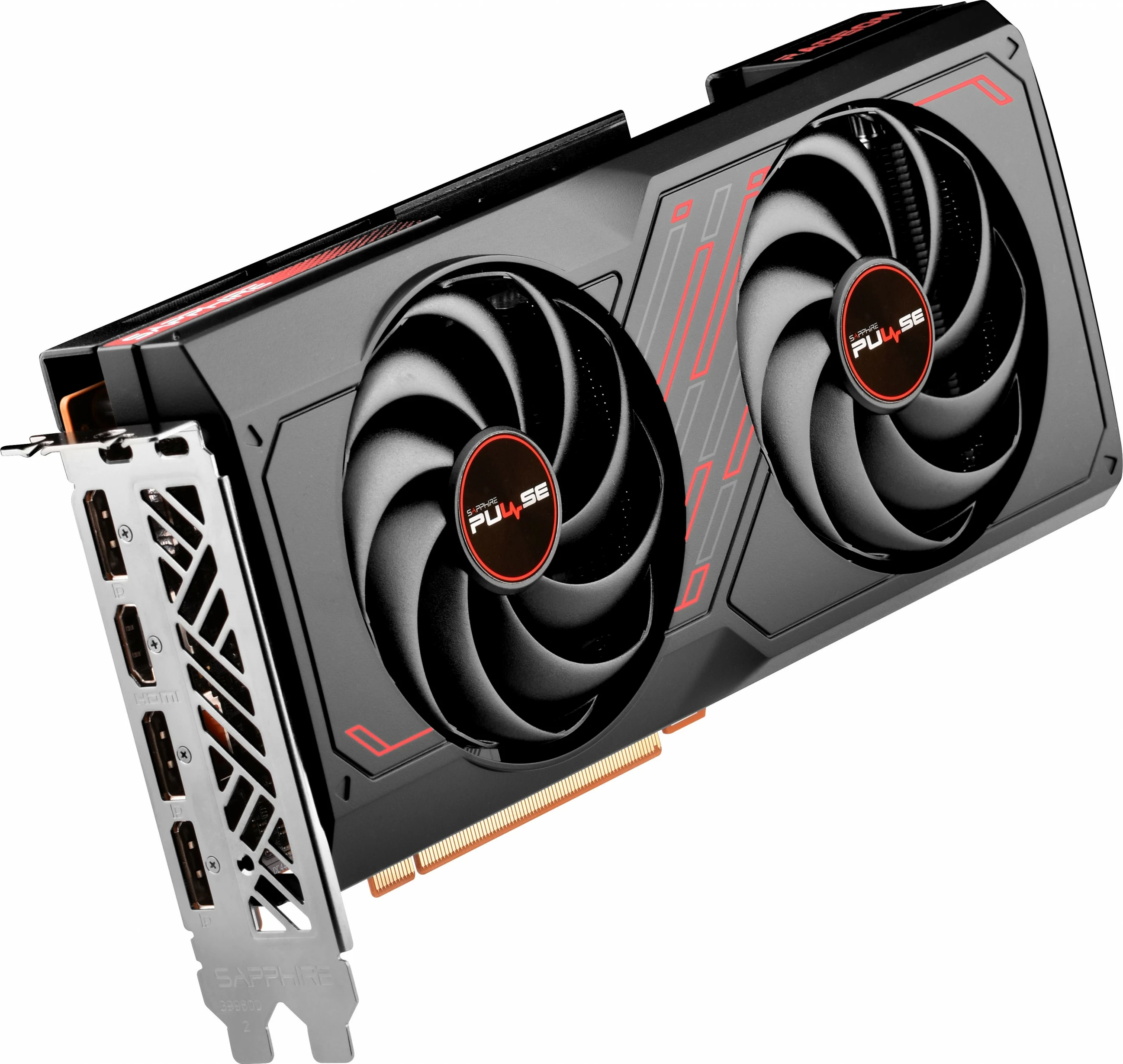 Grafična kartica Sapphire PULSE 11324-01-20G, Radeon RX 7600, 8 GB, GDDR6, 128 bit, 7680 x 4320, PCIe x8 4.0