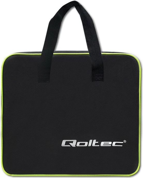 Prenosni polnilec za električna vozila Qoltec 52477, Type 2, 7 kW, 5 m, WiFi, črn/zelen