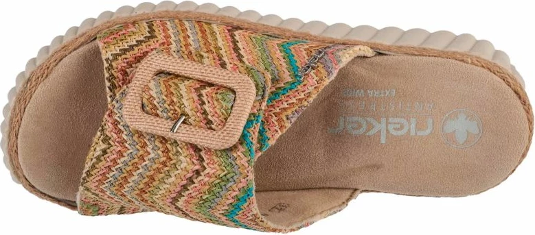 Sandali Rieker za ženske, večbarvni