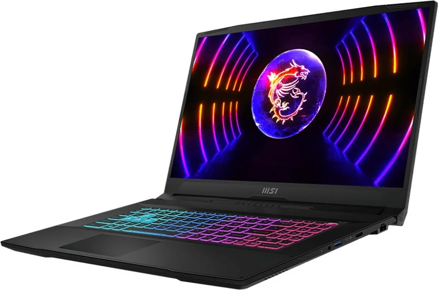 Prenosnik za igre in delo MSI Katana 17 B13VFK-442, Intel Core i7, RTX 4060, 16GB RAM, 512GB SSD, 17,3" črn