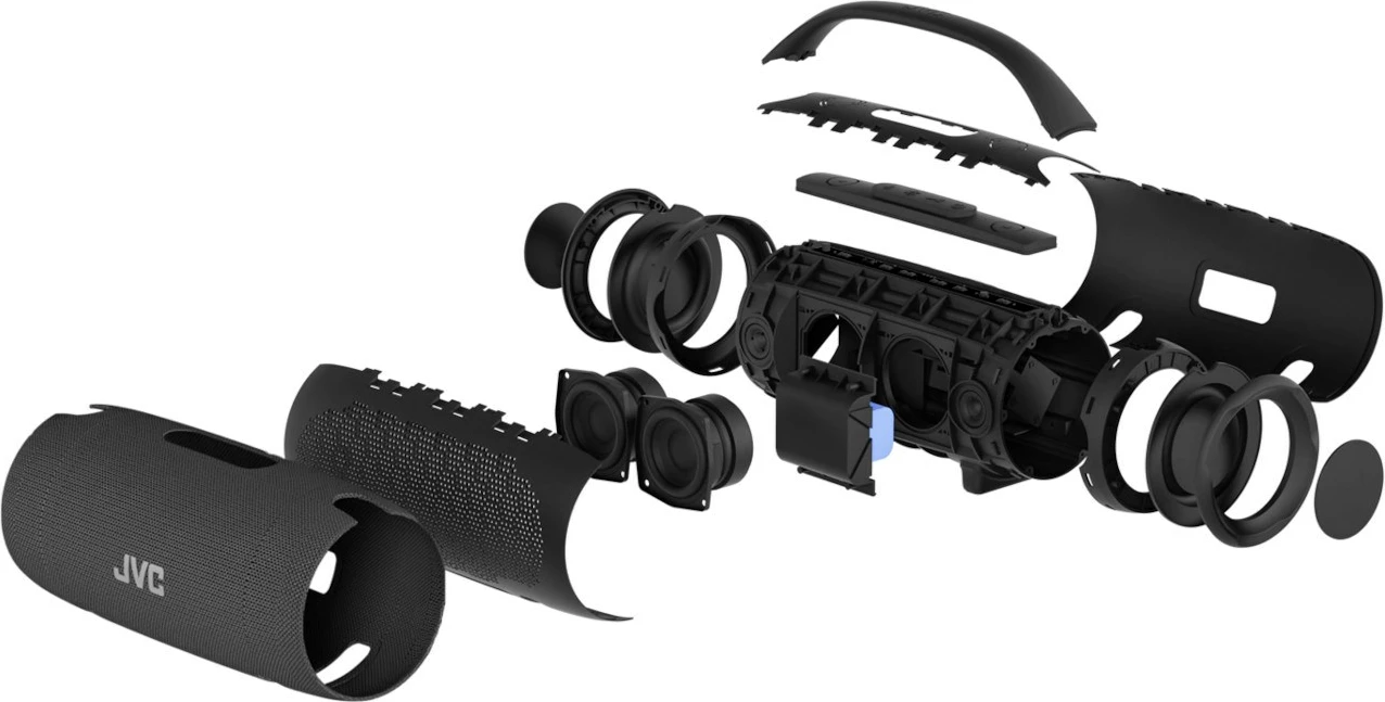 Prenosni zvočnik JVC XS-E524B, 50 W, Bluetooth 5.3, črn