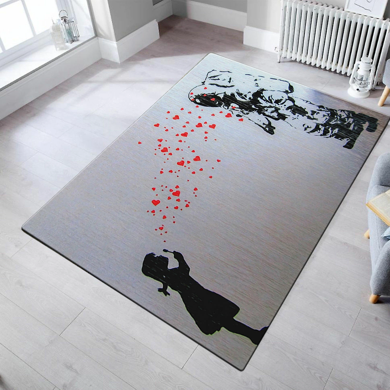 Preproga za hodnik, umetniški dizajn, večbarvna, 80 x 150 cm, Conceptum Hypnose Canopus