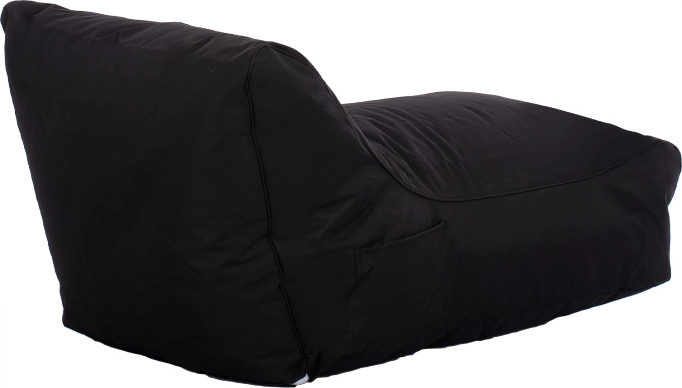 Vodoodporen pouf Bloom FH5111.14, črn, z UV-zaščito, 106x70x61 cm