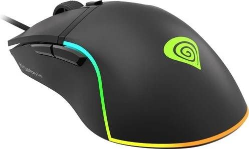 Optični žični miš z RGB osvetlitvijo Genesis Krypton 220, črn
