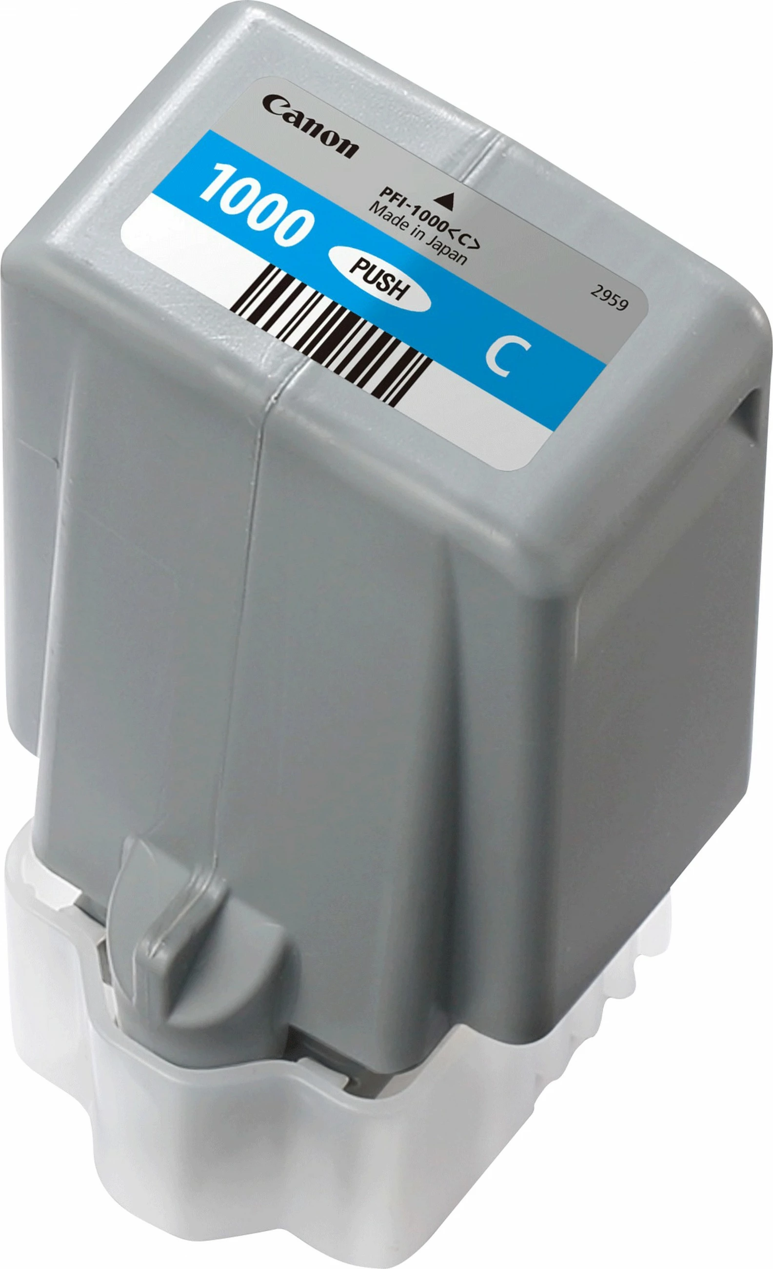 Toner cijan Canon PFI-1000C, 80 ml