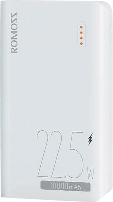Powerbank Romoss SENSE4SF 10000mAh, 22.5W, bela