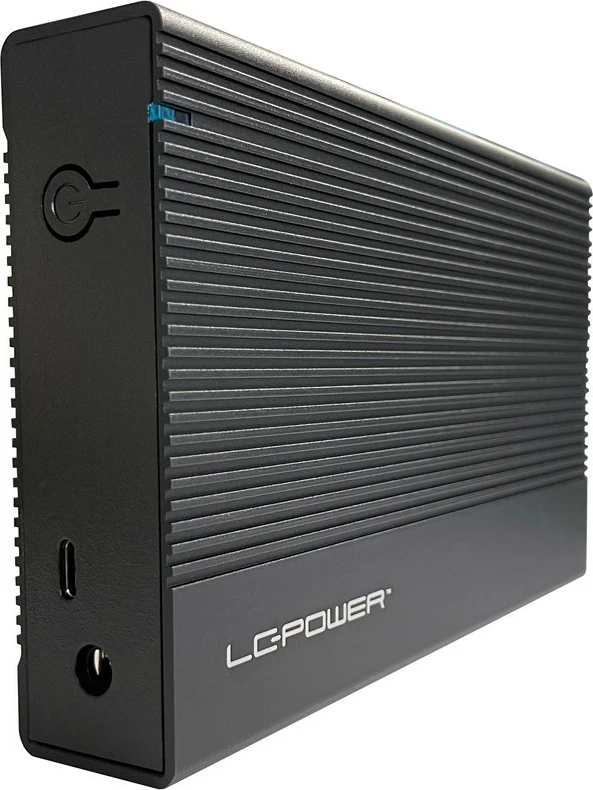 Zunanji ohišje za 3,5" LC-Power LC-35U3-C, HDD/SSD, SATA II/III, 6 Gbit/s, USB, črn