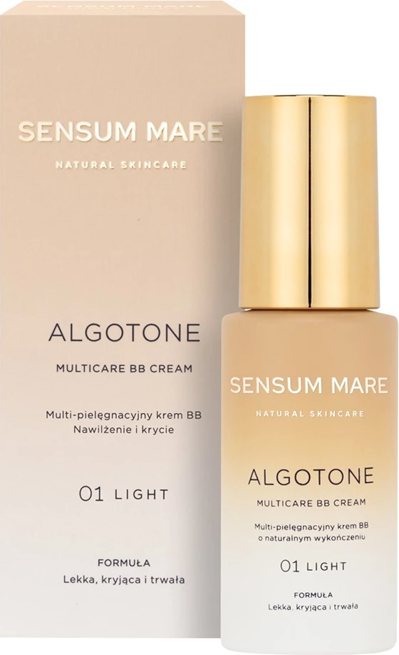 BB krema za obraz za ženske Multi-Protection 01 Light Algotone Sensum Mare, 30 ml