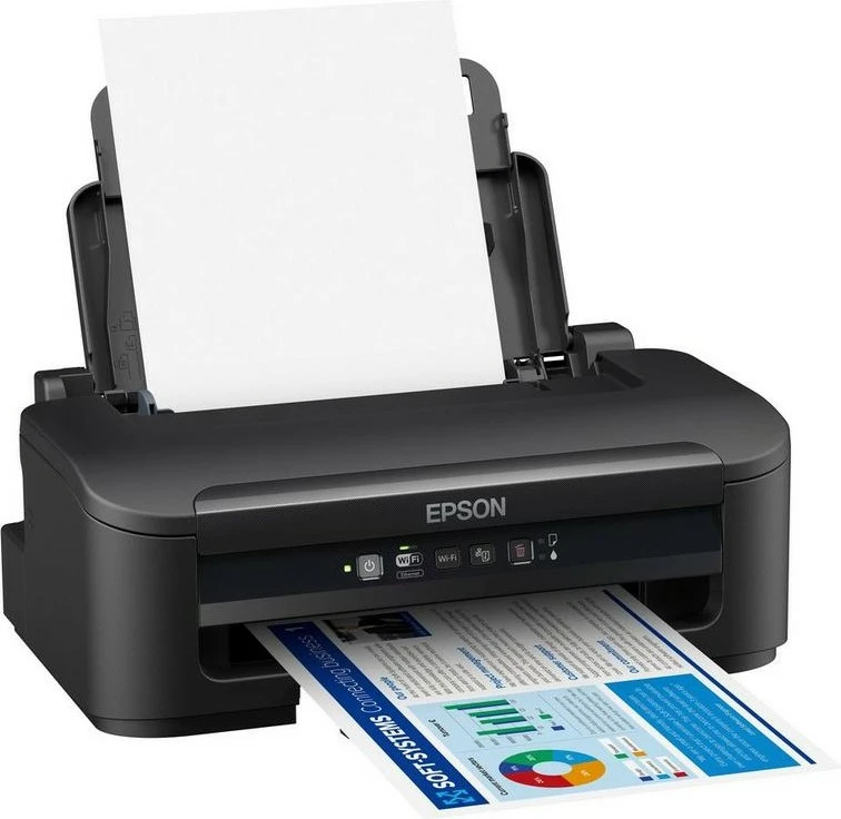 Inkjet tiskalnik Epson WorkForce WF-2110W, Wi‑Fi, Ethernet, črn