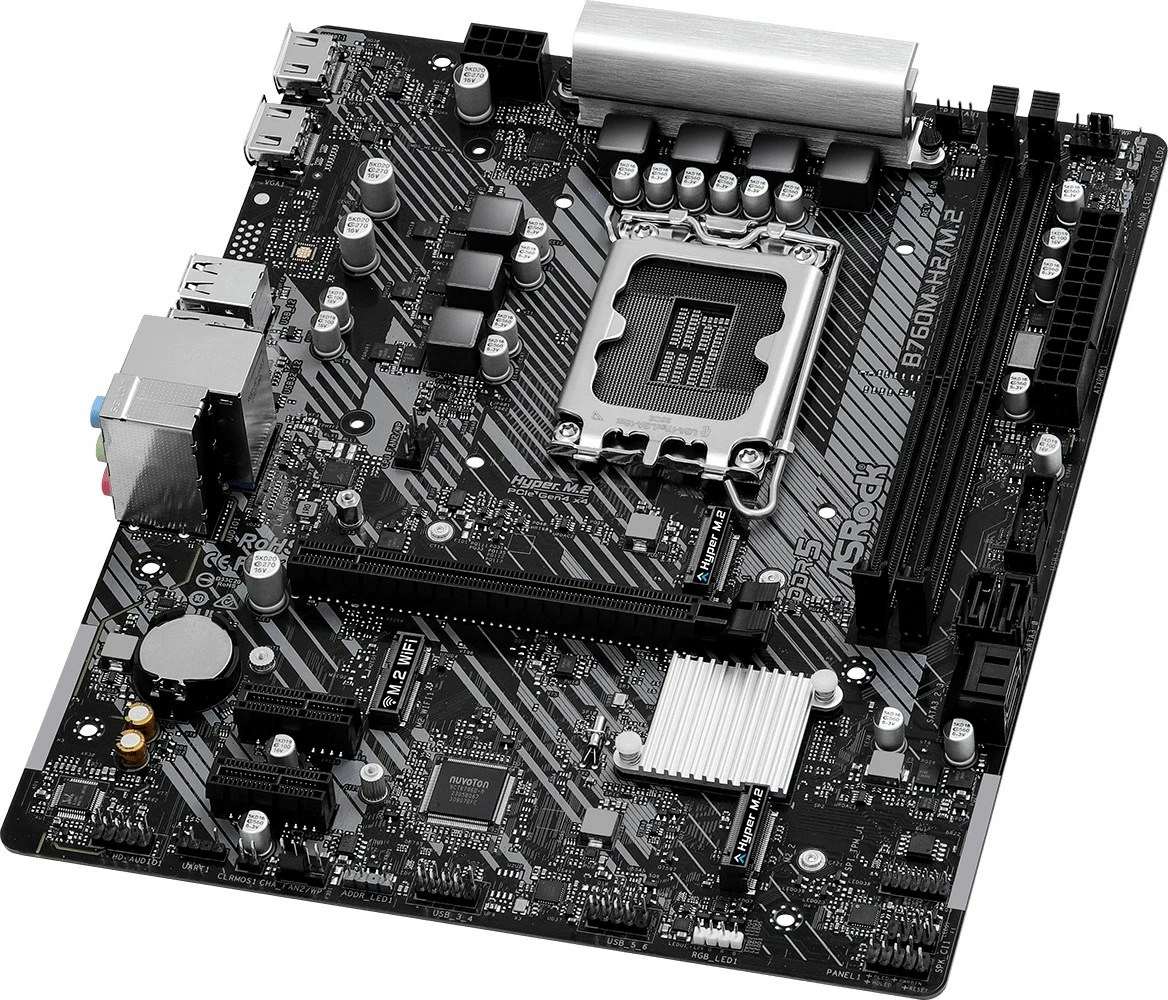 Plošča ASRock B760M-H2/M.2, micro ATX