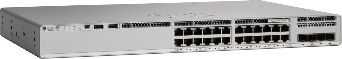 Napreden preklopnik 24-portni Cisco Catalyst C9200L, L3, PoE, Gigabit Ethernet