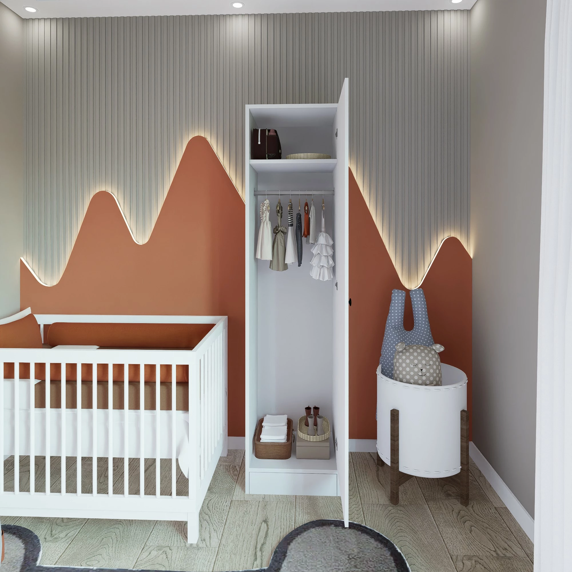 Omara Skye Decor Daisy 1600-38, bela mat