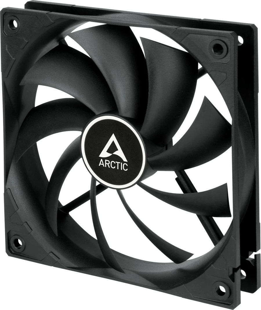 Ventilator za ohišje 120 mm, 1350 RPM, črn ARCTIC F12