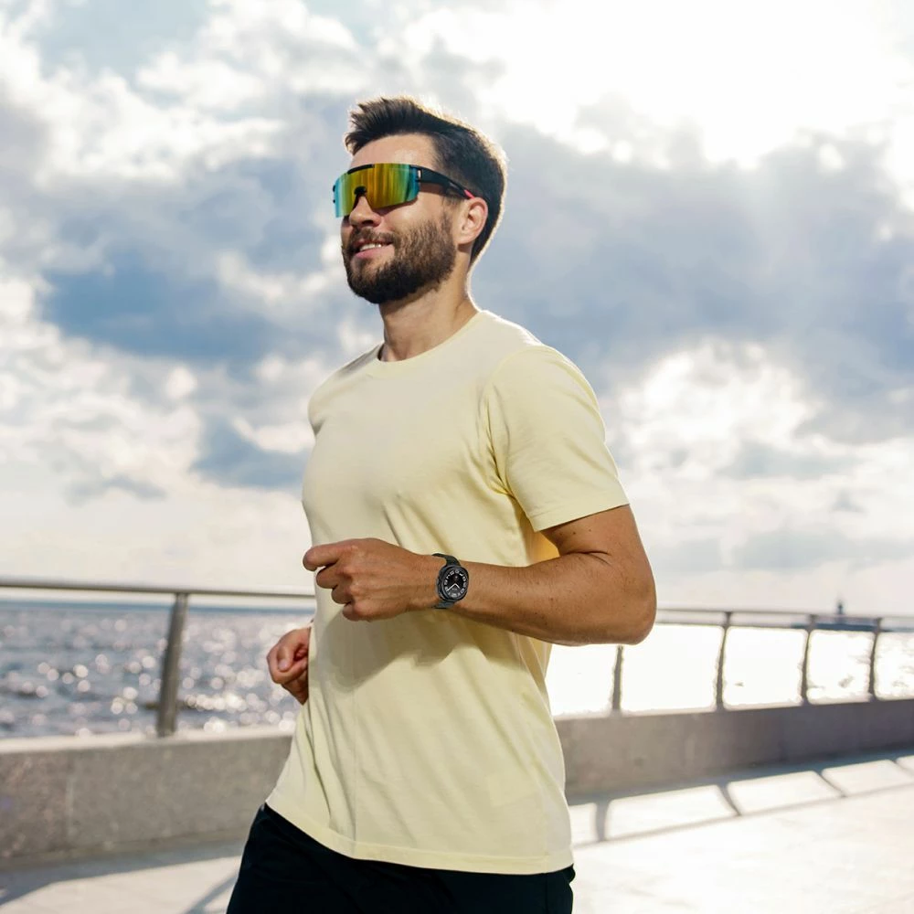 Eleganten nerjavejoč jekleni pašček Tech-Protect za Samsung Galaxy Watch 4/5/5 Pro/6/7/FE, črn