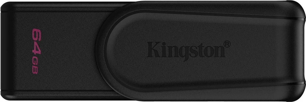 USB ključek Kingston DataTraveler Exodia S 64GB, USB 3.2, črn
