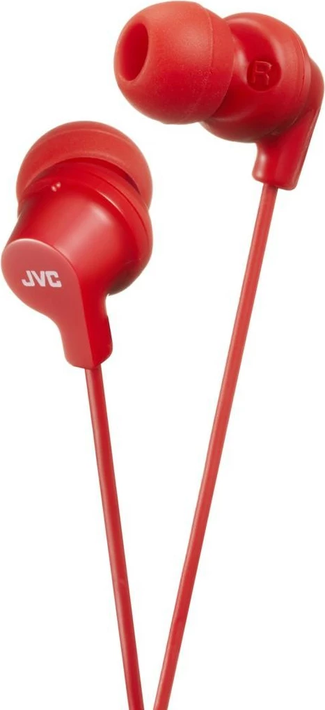 Slušalke in-ear JVC HA-FX10, 3,5 mm, rdeče