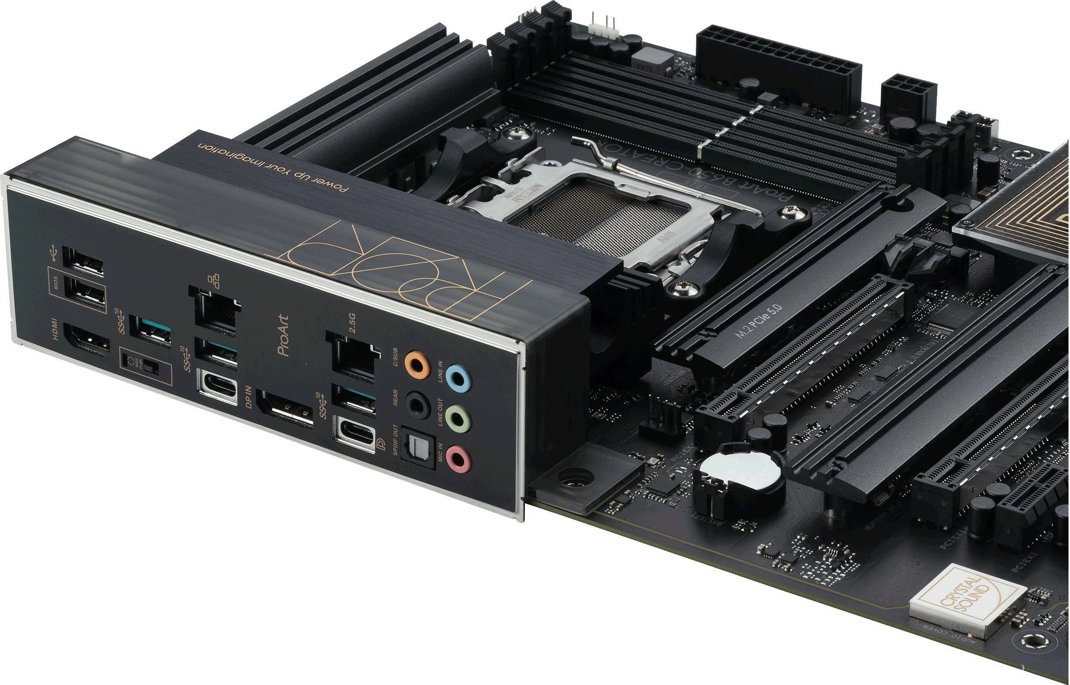 Napredna matična plošča ProArt B650-Creator ASUS, AMD Socket AM5, DDR5-SDRAM, 128 GB
