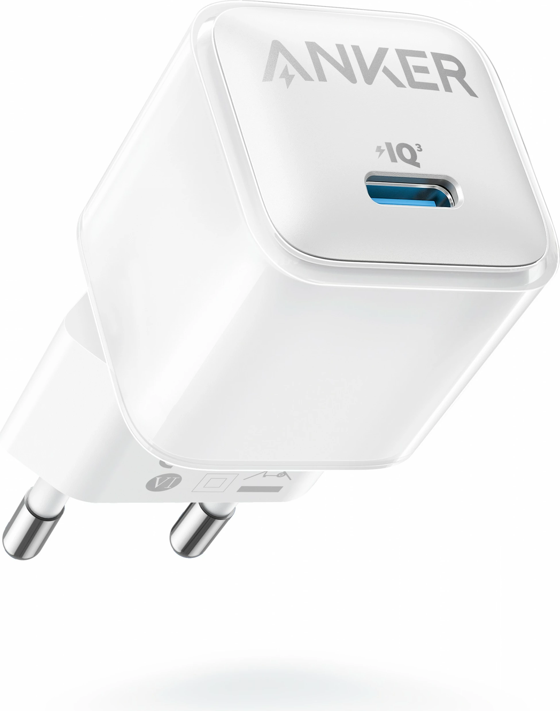 Polnilec 20 W Anker 511 Nano Pro, USB, bel