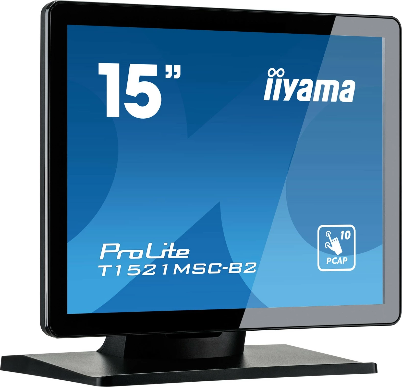Zaslon na dotik 15" iiyama ProLite T1521MSC-B2, LED, črn