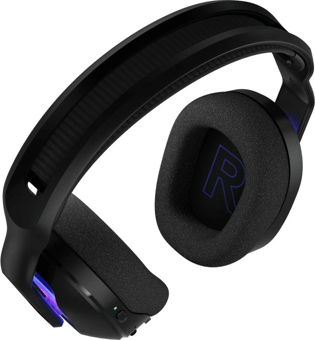 Gaming slušalke VOSS CDM, Logitech, brezžične, Bluetooth 5.3, 1500 mAh, črne, z osvetlitvijo