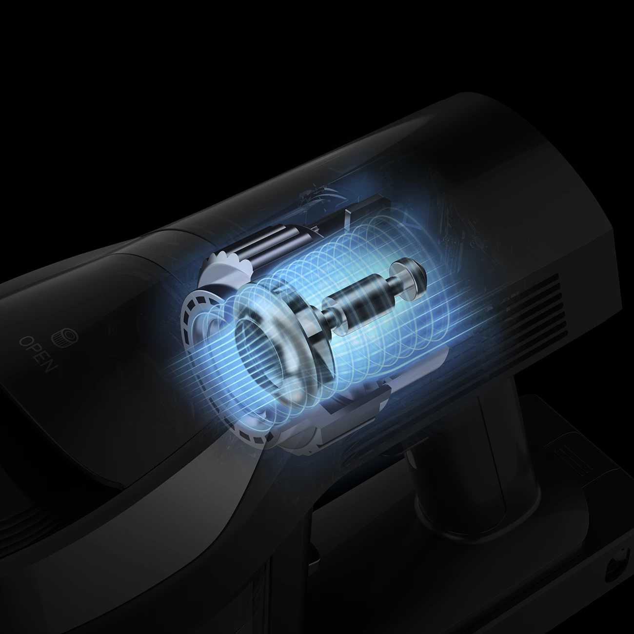 Brezžični sesalnik JIMMY JV83 Pro, 500 W, 0,5 L, z LED zaslonom, črn