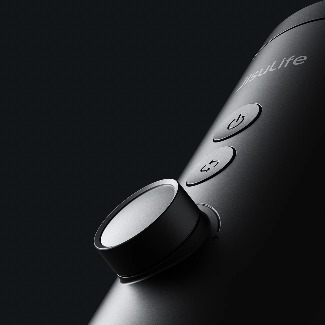 Namizni ventilator z vgrajenim filtrom zraka Jisulife Table Fan Pro3, 10.000 mAh, USB-C, temno siv