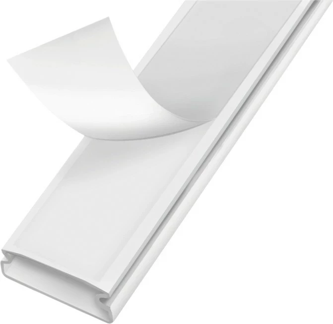 Organizator kablov LogiLink KAB0110, plastika, bel