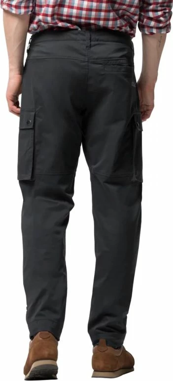 Cargo hlače za moške, Jack Wolfskin, črne