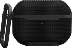 Zaščitni ovoj UAG Metropolis za AirPods Pro 2, črn, s karabinom