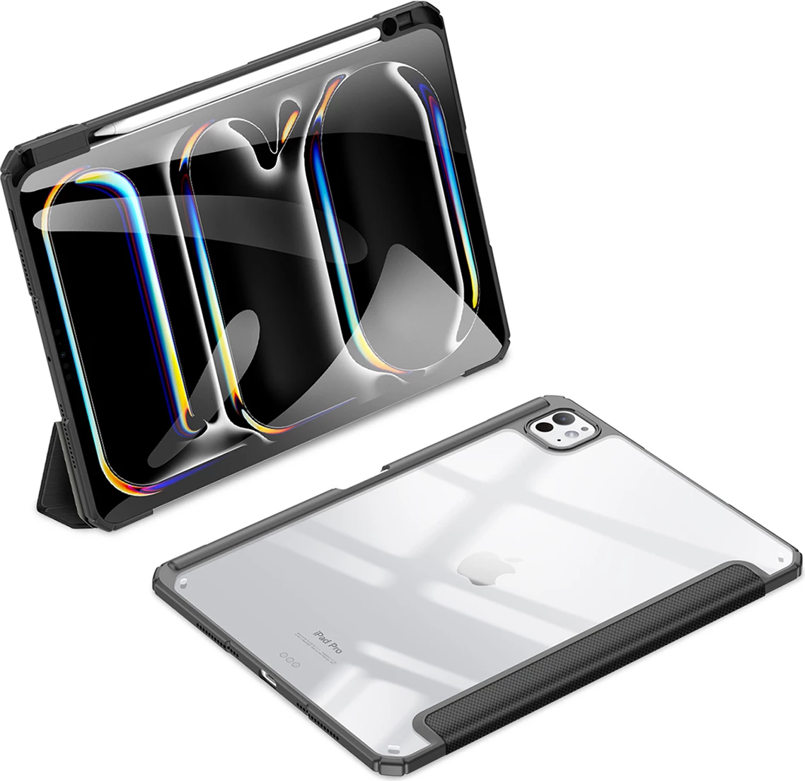 Ovitek za iPad Pro 11\" (2024), s stojalom, Dux Ducis Toby, črn
