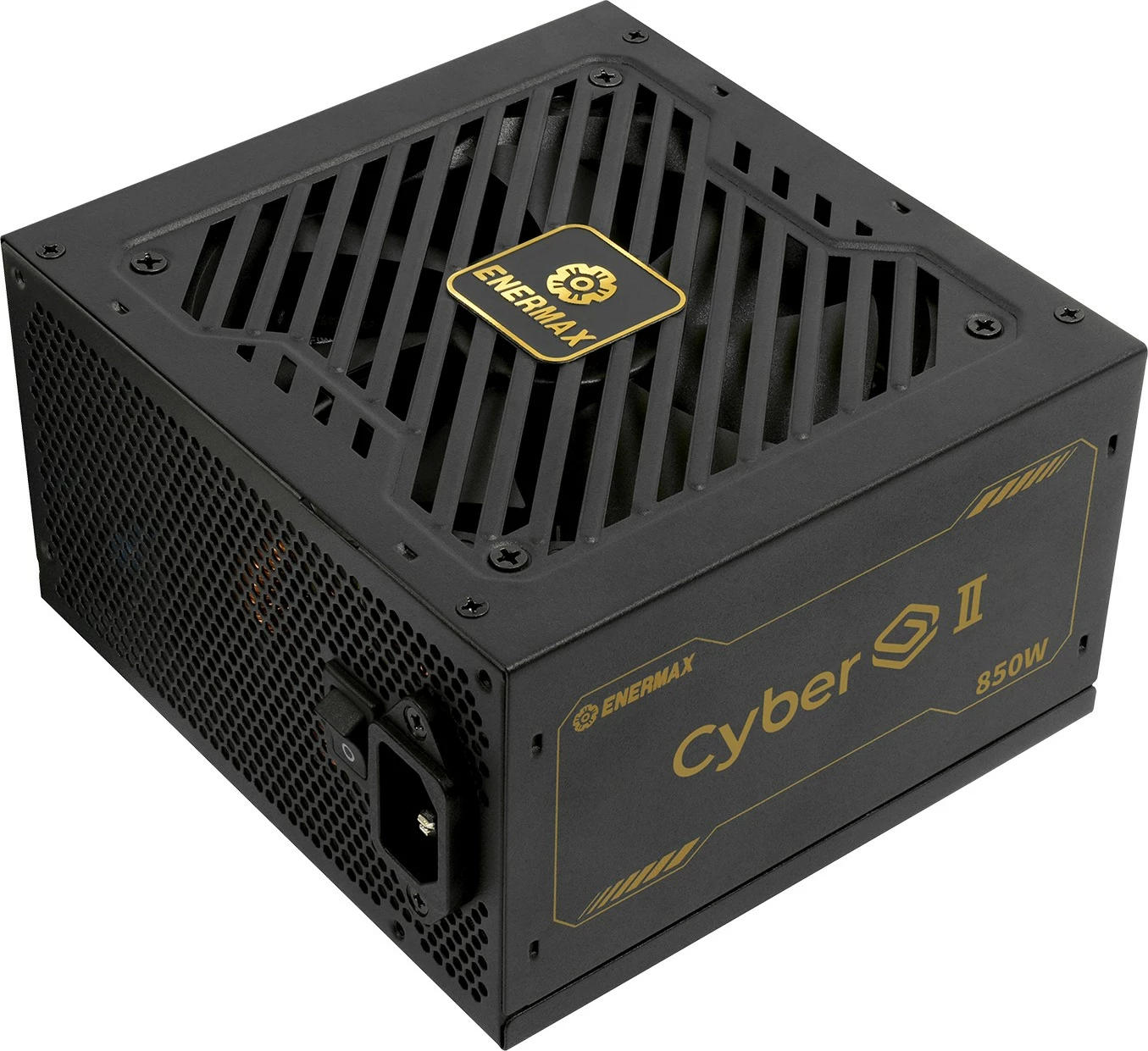 Napajalnik 850W, 80 PLUS Gold, ne-modularen, črn Enermax CyberG II