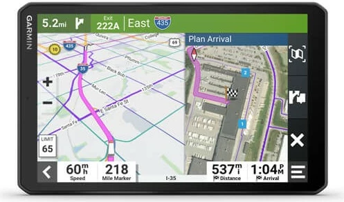 Navigacijska naprava za tovornjake Garmin DEZL LGV810, 32GB, 9", črna