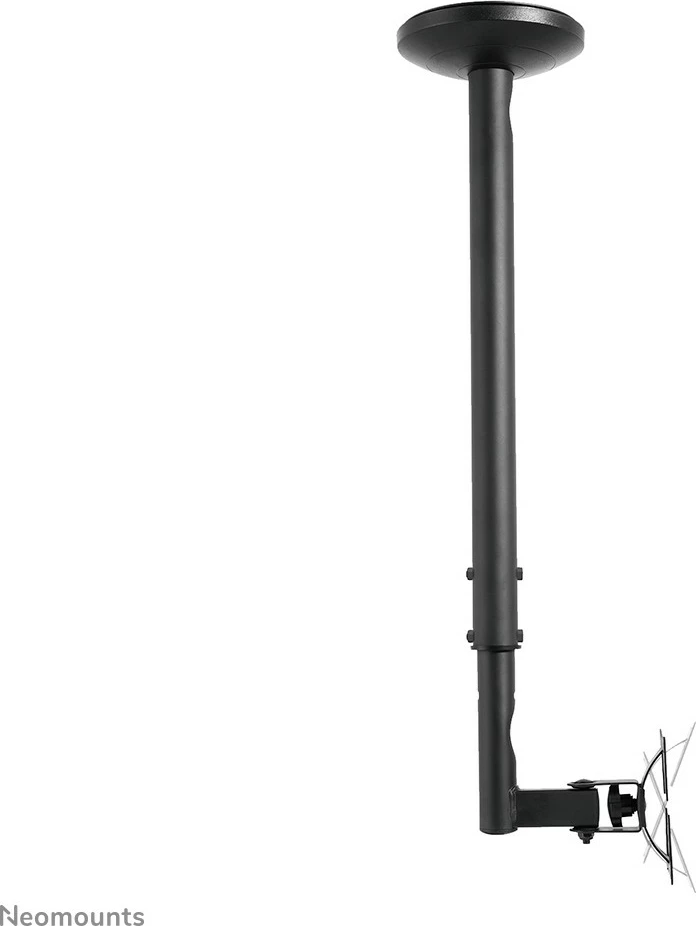 Stropni nosilec za zaslon 10–30", Neomounts Newstar FPMA-C050BLACK, črn